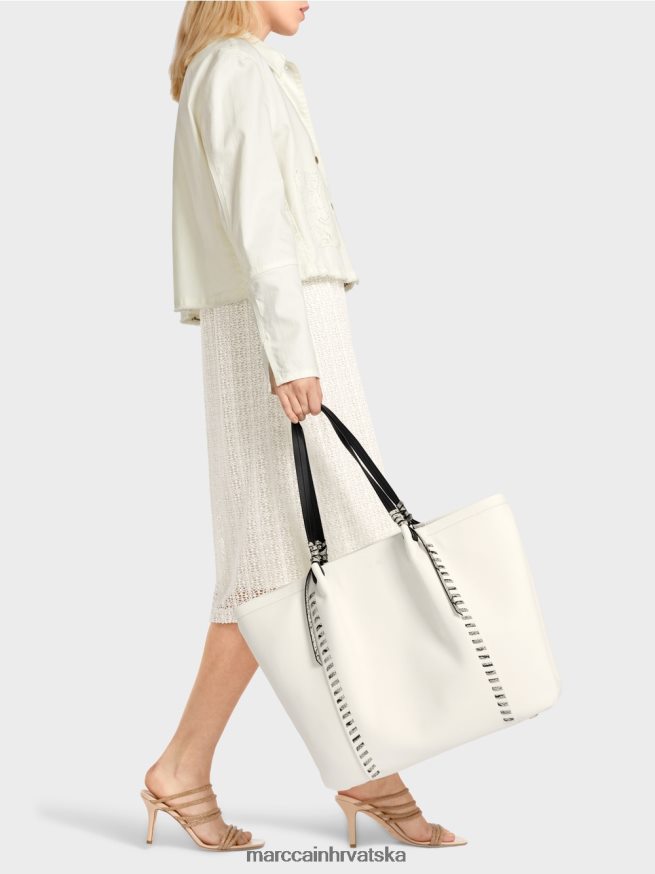 bijelo i crno Marc Cain torba 