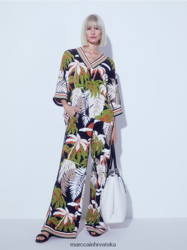 bijelo i crno Marc Cain torba 