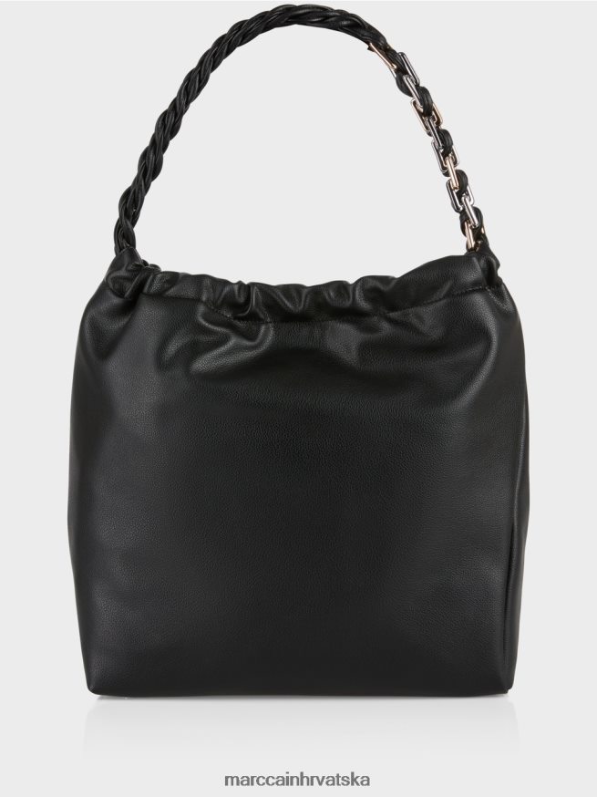 crno Marc Cain torba za kupnju u obliku vrećice oprema 4D66P41520
